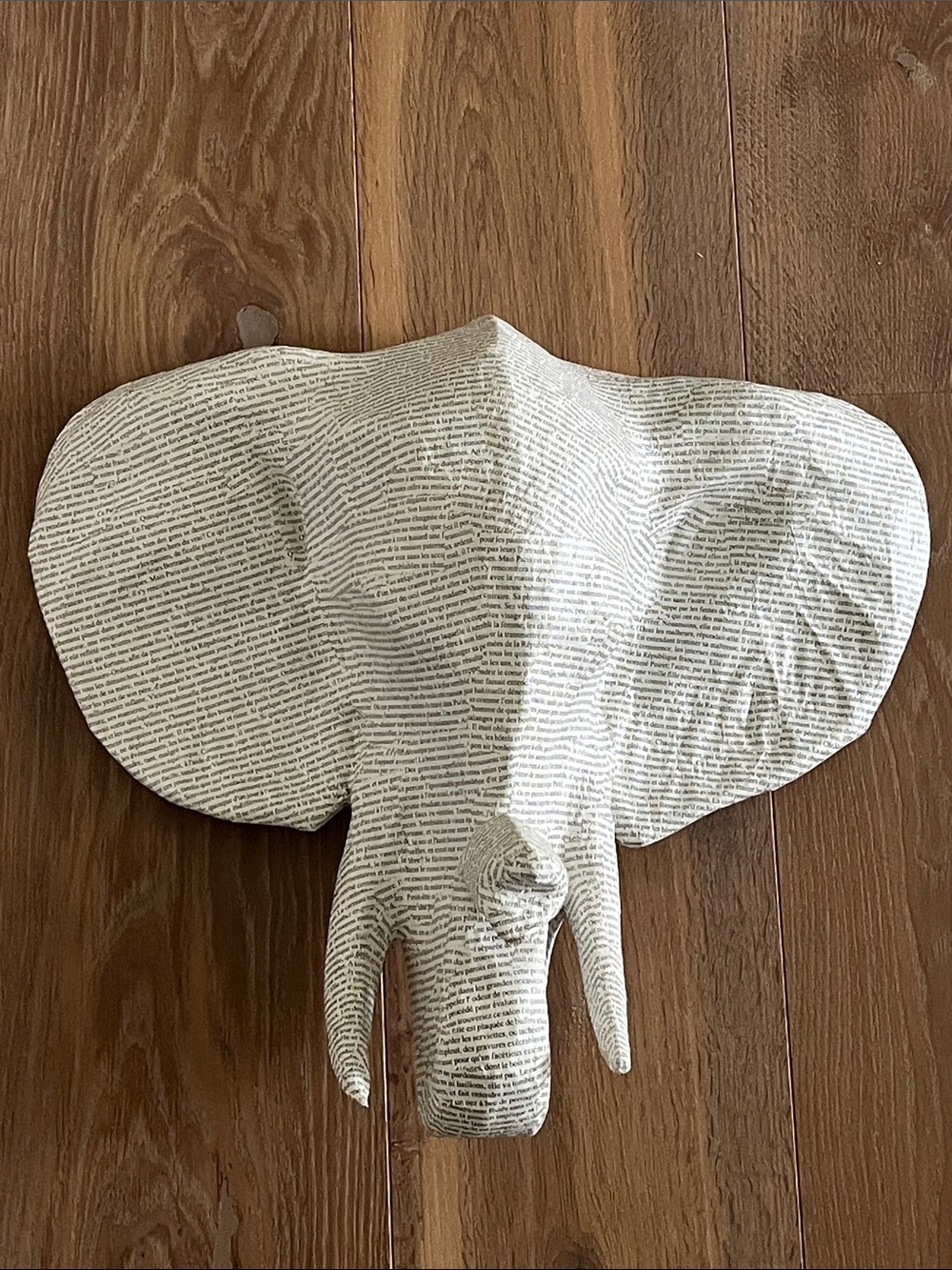 Restoration Hardware Paper-Mâché Wall Mounted Elephant, Antelope, Giraffe. - Picture 5 of 12